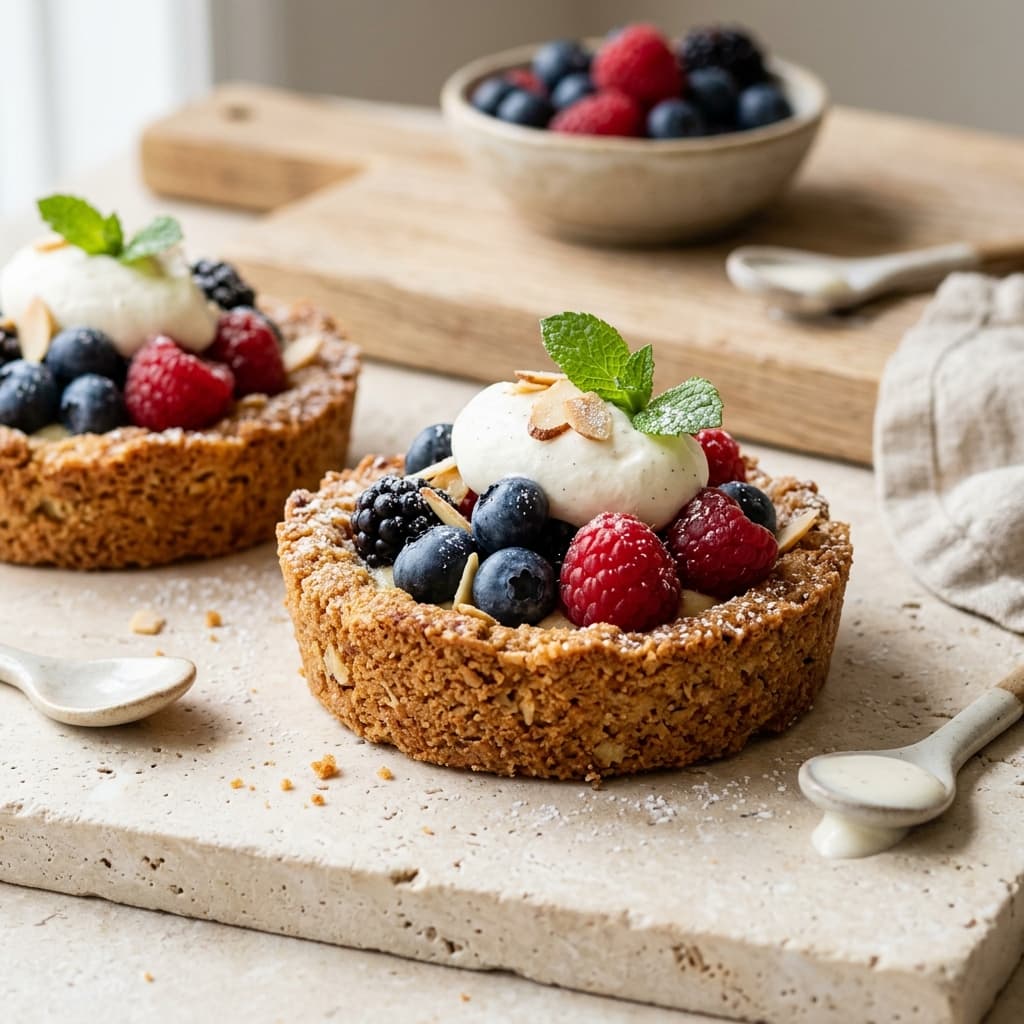 Quick Almond Flour Tartlets
