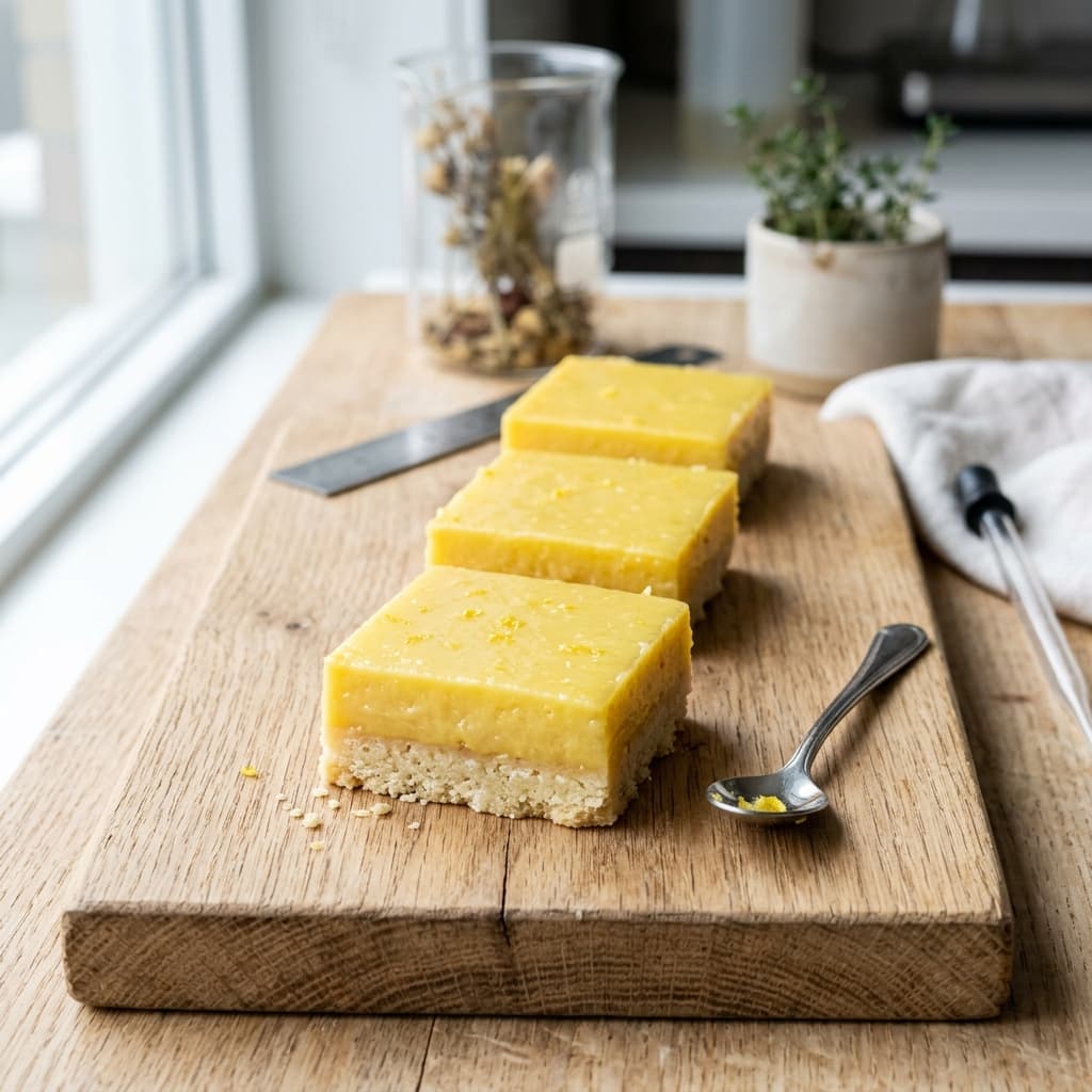 Cashew Cream Lemon Bars