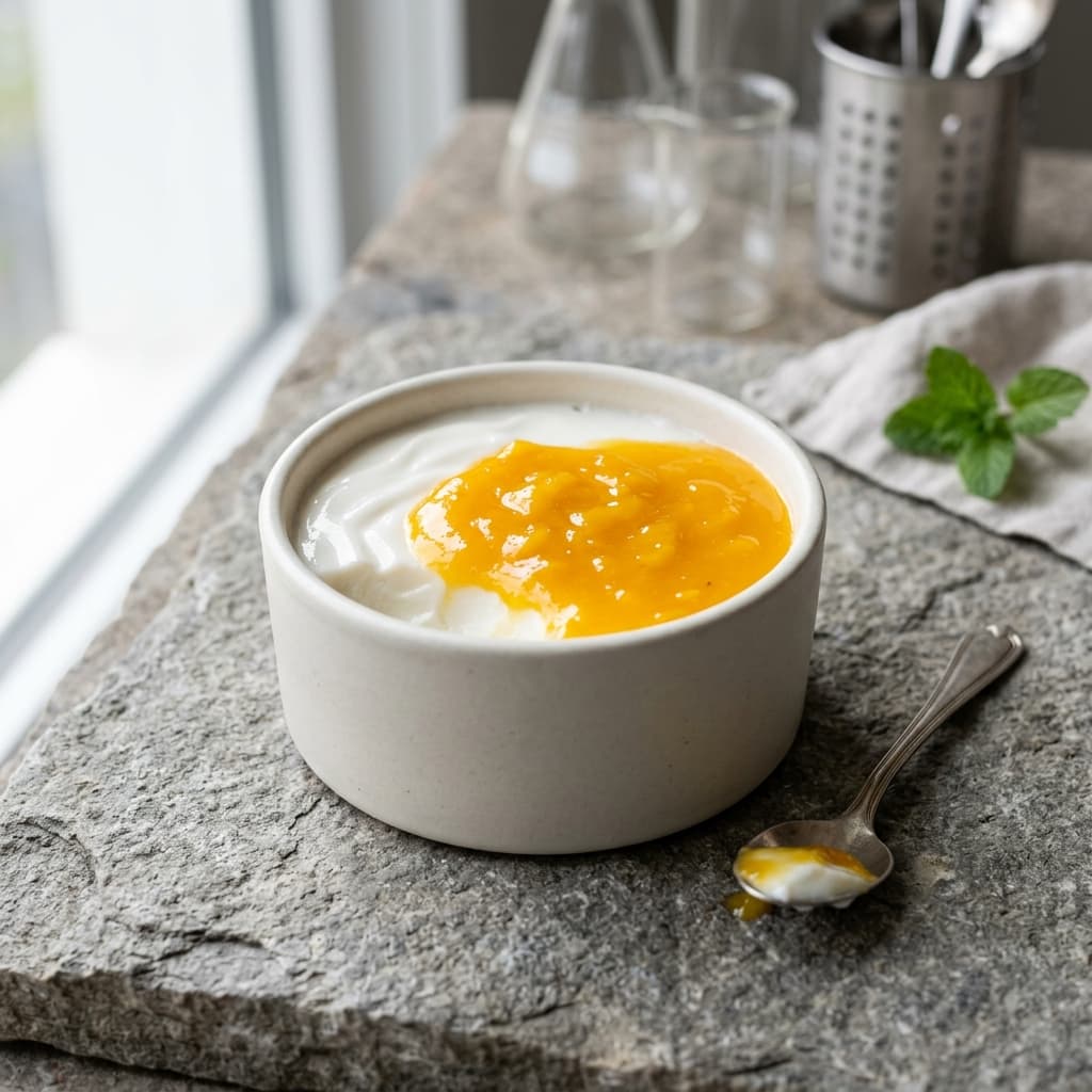 Coconut Milk Panna Cotta