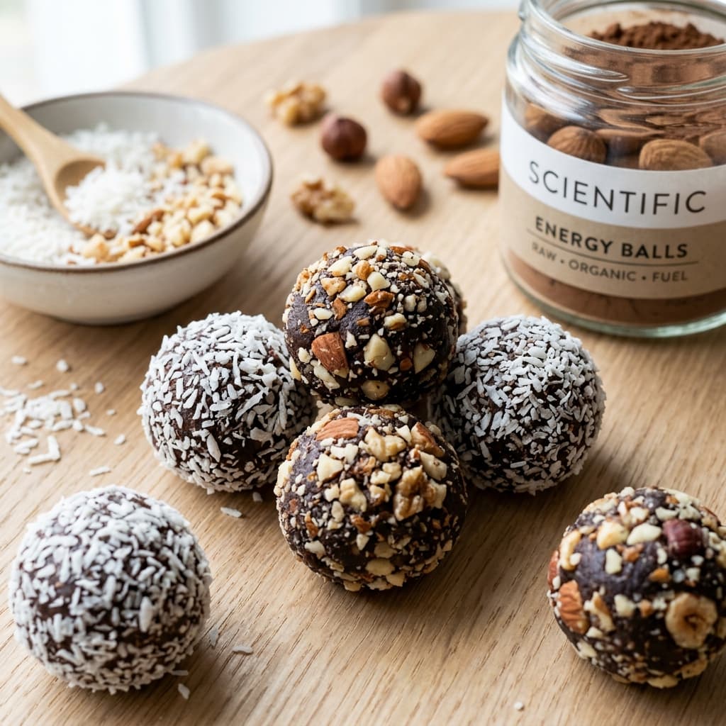 Dark Chocolate Energy Balls