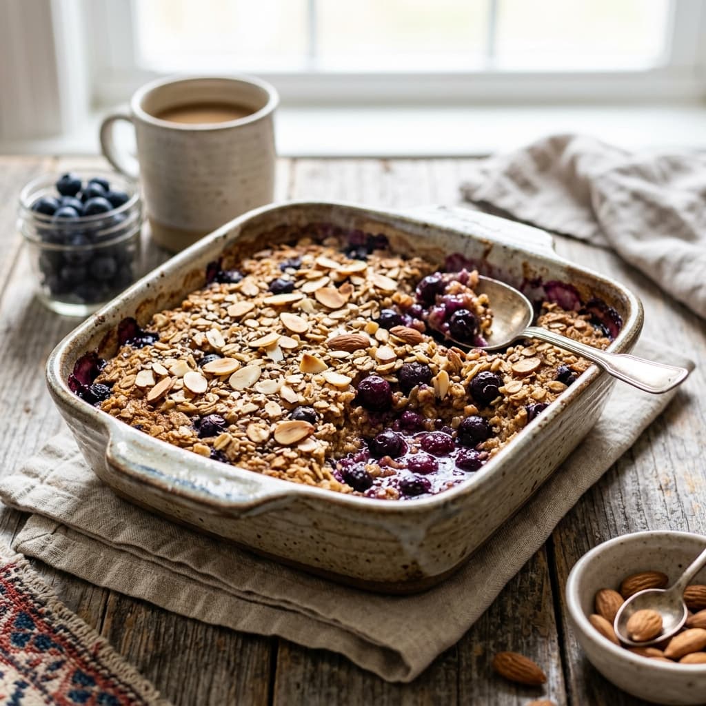 Gluten-Free One-Bowl Baked Oatmeal